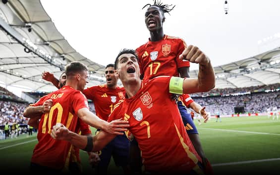 Euro24, la Spagna batte la Germania 2-1 e i tifosi esultano
