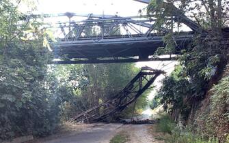 incendio ponte roma