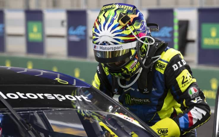 Valentino Rossi impegnato nella 1812 km del Wec in Qatar Valentino Rossi Wec