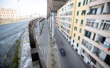 A view of Prenestina street during the coronavirus emergency, Rome, Italy, 18 March 2020.  ANSA / Massimo Percossi