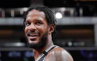 SACRAMENTO, CA - JANUARY 4: Trevor Ariza #0 of the Sacramento Kings smiles during the game against the New Orleans Pelicans on January 4, 2020 at Golden 1 Center in Sacramento, California. NOTE TO USER: User expressly acknowledges and agrees that, by downloading and or using this Photograph, user is consenting to the terms and conditions of the Getty Images License Agreement. Mandatory Copyright Notice: Copyright 2020 NBAE (Photo by Rocky Widner/NBAE via Getty Images)