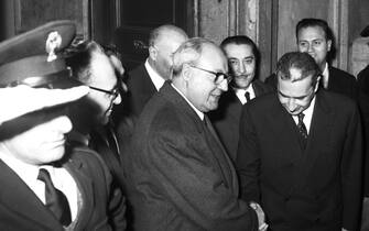 Aldo Moro e Saragat
