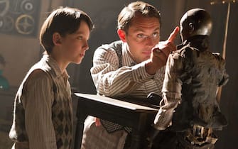 Una scena di Hugo Cabret