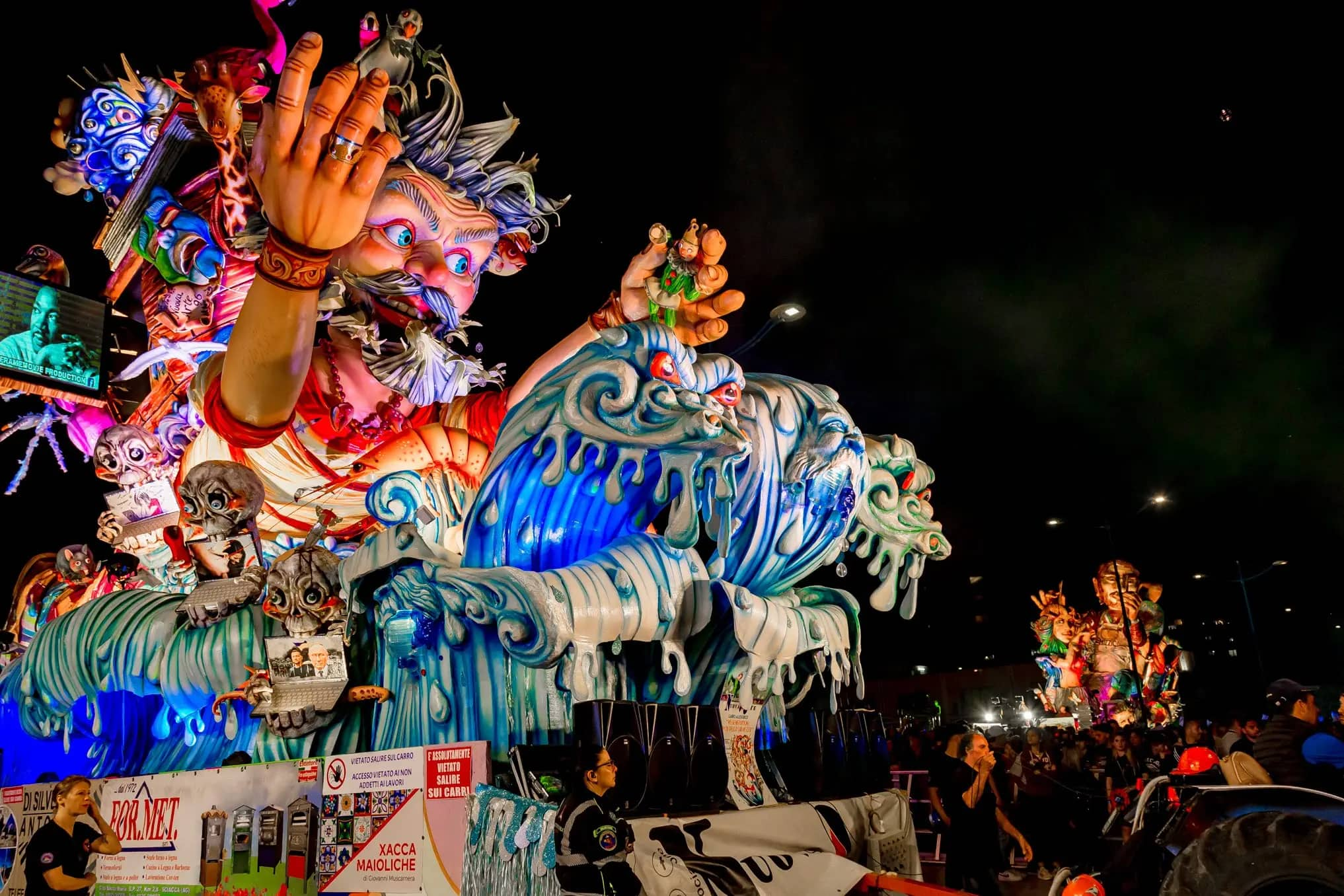 I carri allegorici del Carnevale di Sciacca