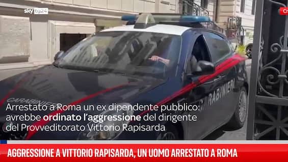 Aggressione a Vittorio Rapisarda, un uomo arrestato a Roma