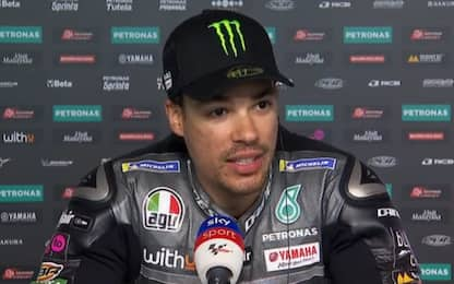 Morbidelli: "Troppo vento, entrava aria nel casco"