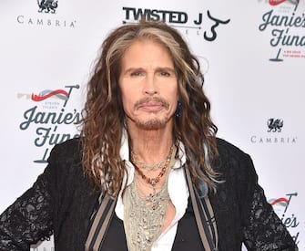 NEW YORK, NY - MAY 02:  Steven Tyler attends "Steven Tyler...Out on a Limb" Show to Benefit Janie's Fund in Collaboration with Youth Villages - Red Carpet at David Geffen Hall on May 2, 2016 in New York City.  (Photo by Theo Wargo/Getty Images for M2M Construction)
