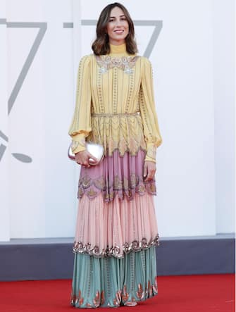 VENICE, ITALY - SEPTEMBER 05: Gia Coppola walks the red carpet ahead of the movie "Mainstream" at the 77th Venice Film Festival on September 05, 2020 in Venice, Italy. (Photo by Vittorio Zunino Celotto/Getty Images)