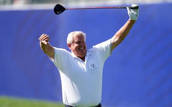 Colin Montgomerie during the All-Star Match at the Marco Simone Golf and Country Club, Rome, Italy, ahead of the 2023 Ryder Cup. Picture date: Wednesday September 27, 2023.