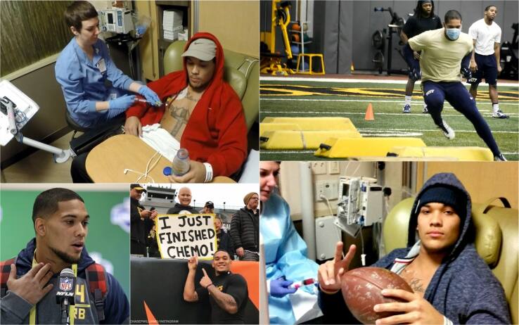 James Conner nel 2005 ha sconfitto un linfoma di Hodgkin