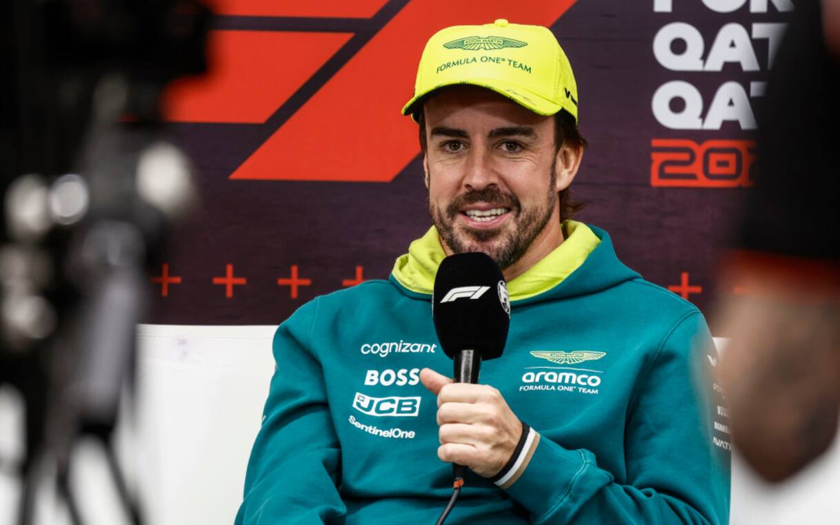 F1, Alonso nella conferenza del GP Qatar: 'Saprei rendere a Verstappen ...