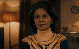 Los Angeles.CA.USA.  Meneka Das (as Jer Bulsara)  in a  scene in the (C) 20th Century Fox film, Bohemian Rhapsody (2018)
Director: Bryan Singer
Writer: Anthony McCarten
Source: Freddie Mercury and Queen story
Ref:LMK110-SLIB190521-001
Supplied by LMKMEDIA. Editorial Only. Landmark Media is not the copyright owner of these Film or TV stills but provides a service only for recognised Media outlets. pictures@lmkmedia.com