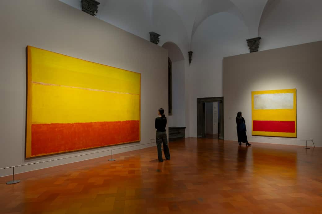 Rothko a Firenze, exhibition views, Palazzo Strozzi, Firenze, 2026. Photo Ela Bialkowska, OKNO Studio