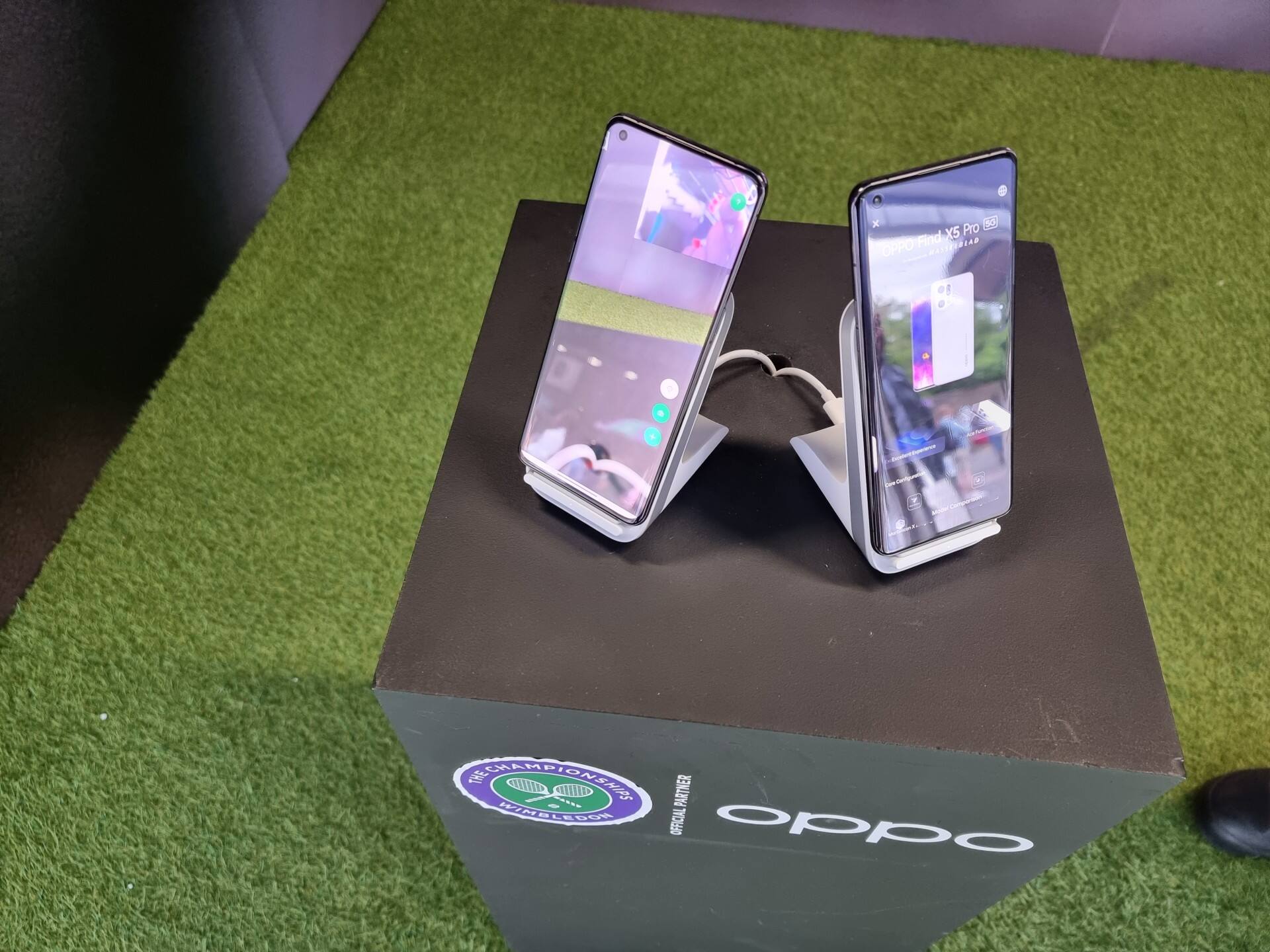 Oppo Find X5 PRO a Wimbledon