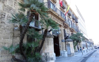 Palazzo d'Orleans a Palermo, sede della presidenza della regione siciliana. ANSA/ RUGGERO FARKAS                           