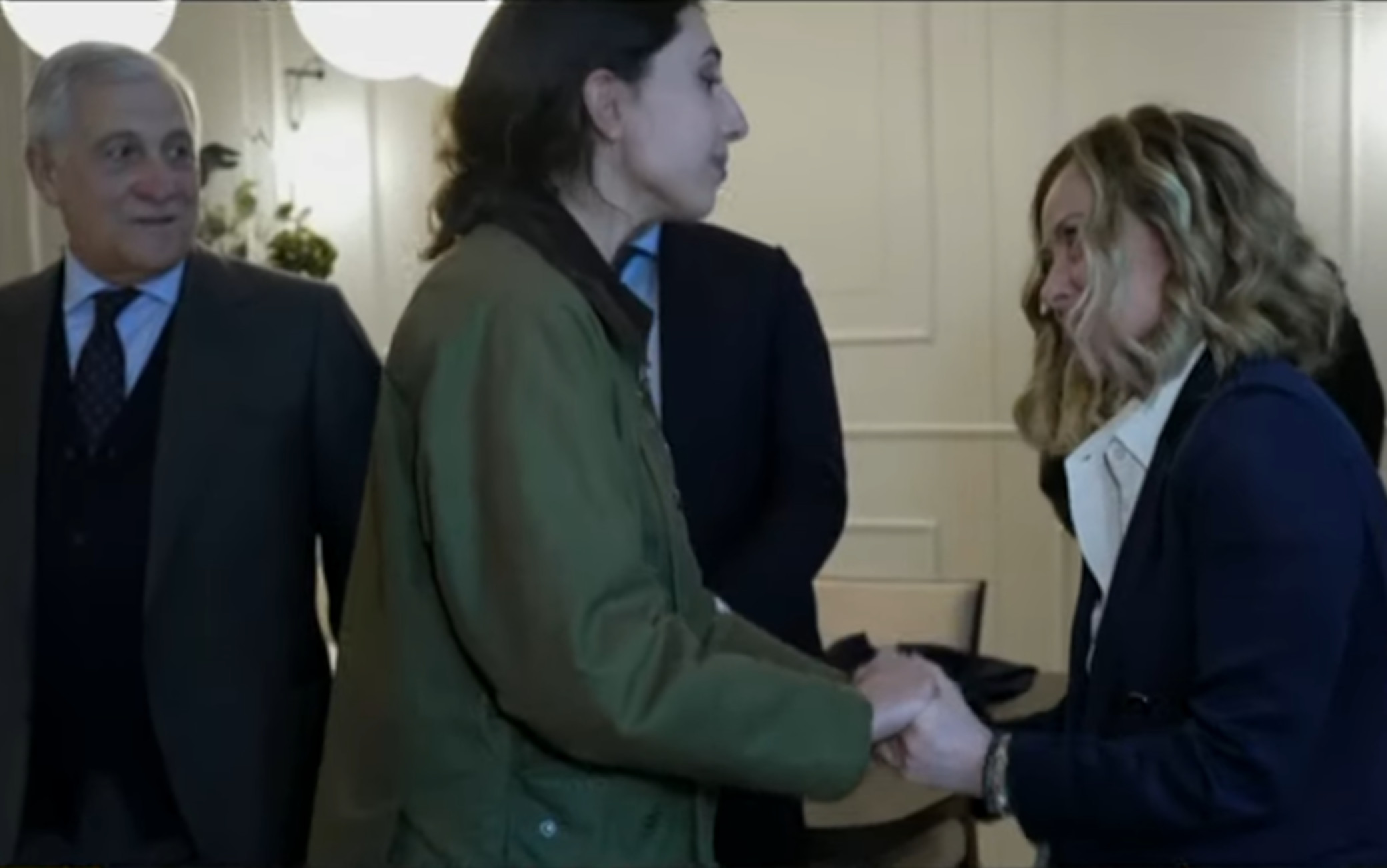 Cecilia Sala a Ciampino