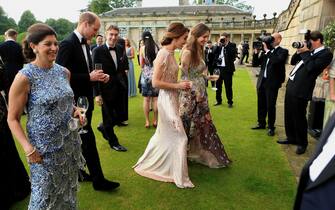 Lady Rose Hanbury, il principe William e Kate Middleton