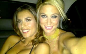 Maddalena Corvaglia e Elisabetta Canalis