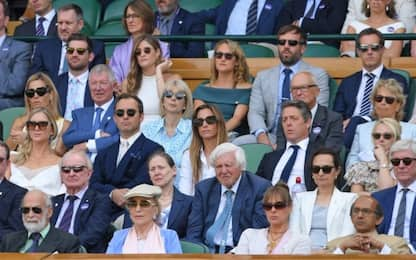 Da Jude Law a Hugh Grant: i vip alle semifinali di Wimbledon