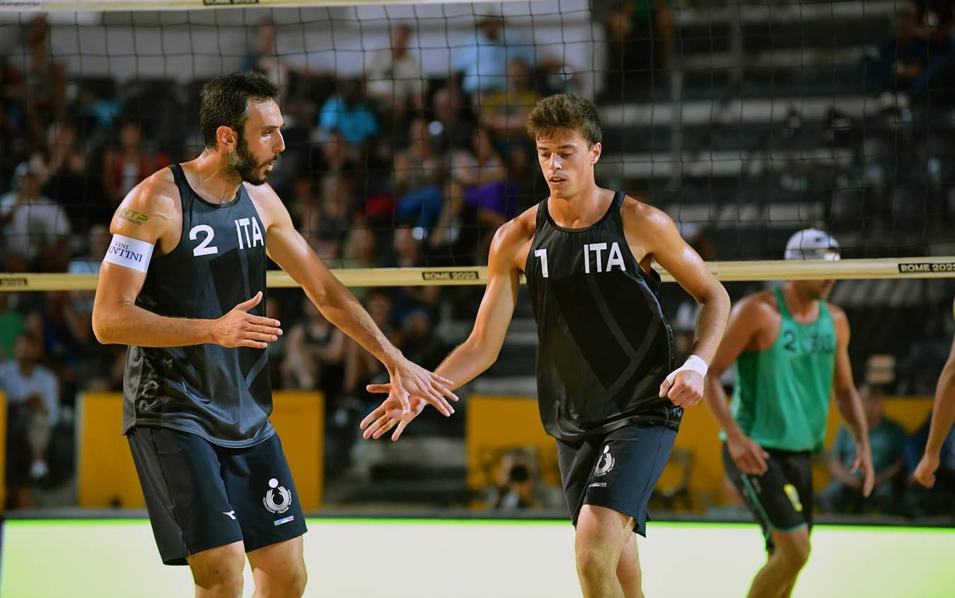 Paolo Nicolai e Samuele Cottafava al Mondiale di Beach Volley