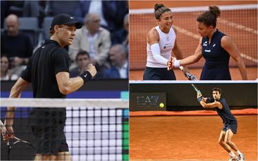 Sinner, Paolini, Errani, Musetti
