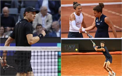 Sinner, Paolini, Errani, Musetti