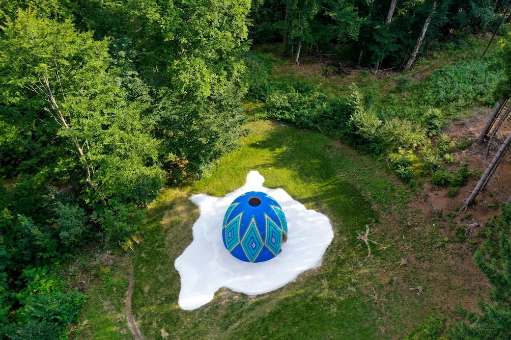 Velasco Vitali, Sabìr - Arte Sella 2024. Ph Giacomo Bianchi