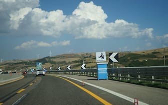A 16 - autostrada Napoli - Bari - motorway, Italy - Autovelox