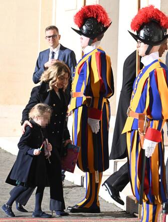 La figlia di Meloni in Vaticano