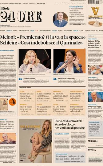 Rassegna stampa 25 maggio