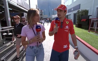 Leclerc: "Monza la spinta, riproviamoci. Newey..."