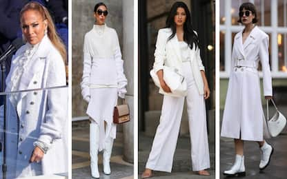 Look total white: come portare il bianco 