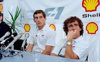 f1 alain prost ayrton senna
