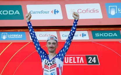 Vuelta 2024, Brandon McNulty vince la 1^ tappa. La classifica