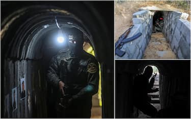 hamas tunnel gaza israele