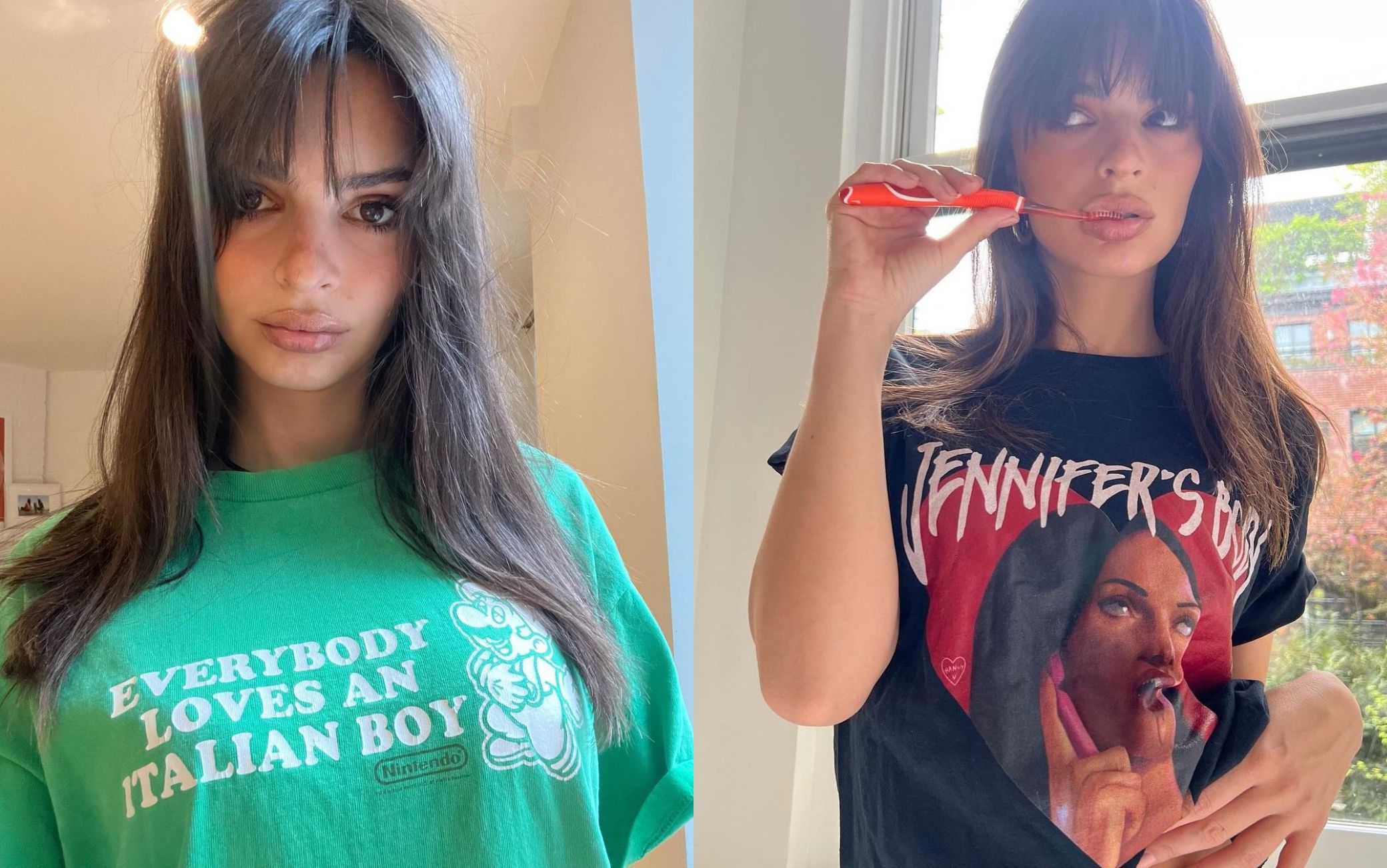 Emily Ratajkowski adesso ha i capelli rossi, tutti i cambi di look di ...