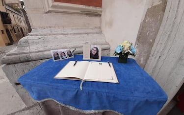 Oggi pomeriggio nel Duomo di Castelfranco Veneto i funerali di Vanessa Ballan, vittima di femminicidio, 29 Dicembre 2023. ANSA/ROSANNA CODINO