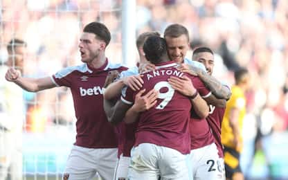 West Ham-Wolves 1-0. HIGHLIGHTS