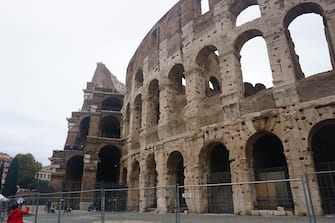 A view of the Coliseum