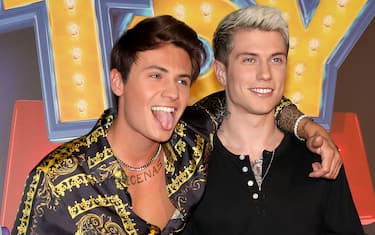 ROME, ITALY - JUNE 18: Benji & Fede attend the Toy Story 4 red carpet at Teatro 8 on June 18, 2019 in Rome, Italy. (Photo by Franco Origlia/Getty Images)