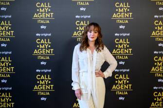 ROME, ITALY - JANUARY 18: Sara Lazzaro attends the photocall for "Call My Agent" at The Space Moderno on January 18, 2023 in Rome, Italy. (Photo by Antonio Masiello/Getty Images)