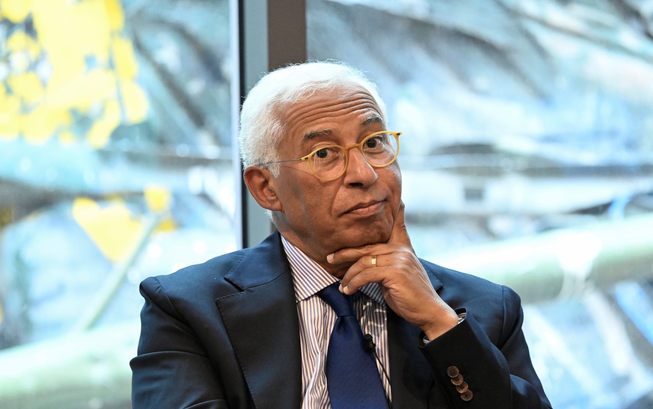 Antonio Costa all'incontro "Europa e il futuro: la nuova legislatura", organizzato a Lisbona il 18 giugno 2024