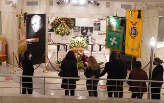 Funerali di Milva al Piccolo Teatro di Milano