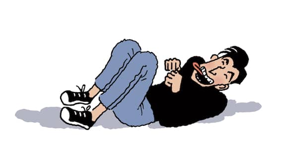Una illustrazione tratta dal libro “Maurizio Cattelan” (Raum Italic MAXXI), 2026