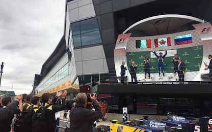 F2, a Silverstone vince Latifi. Ghiotto sul podio