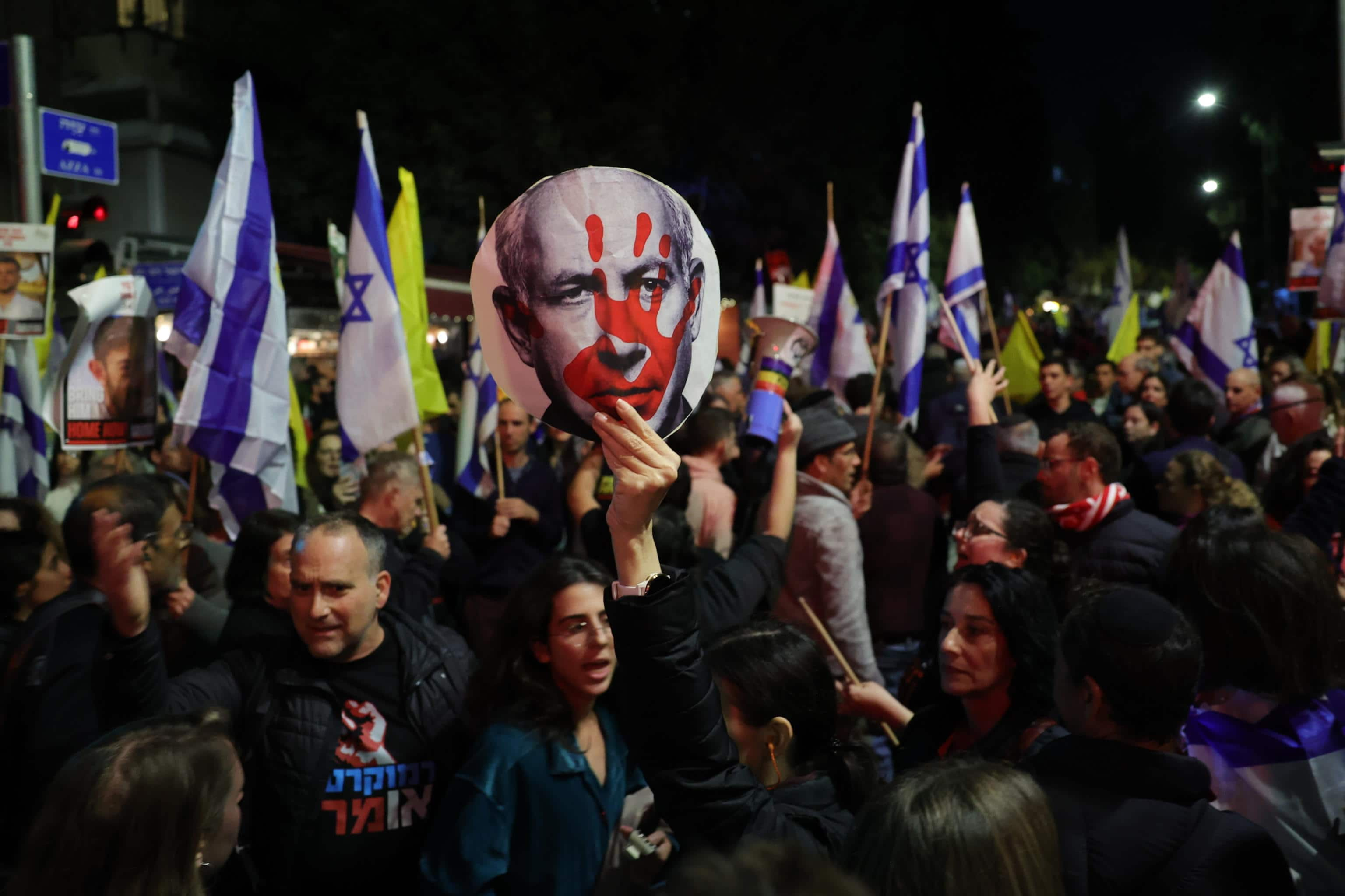 Proteste in piazza a Gerusalemme