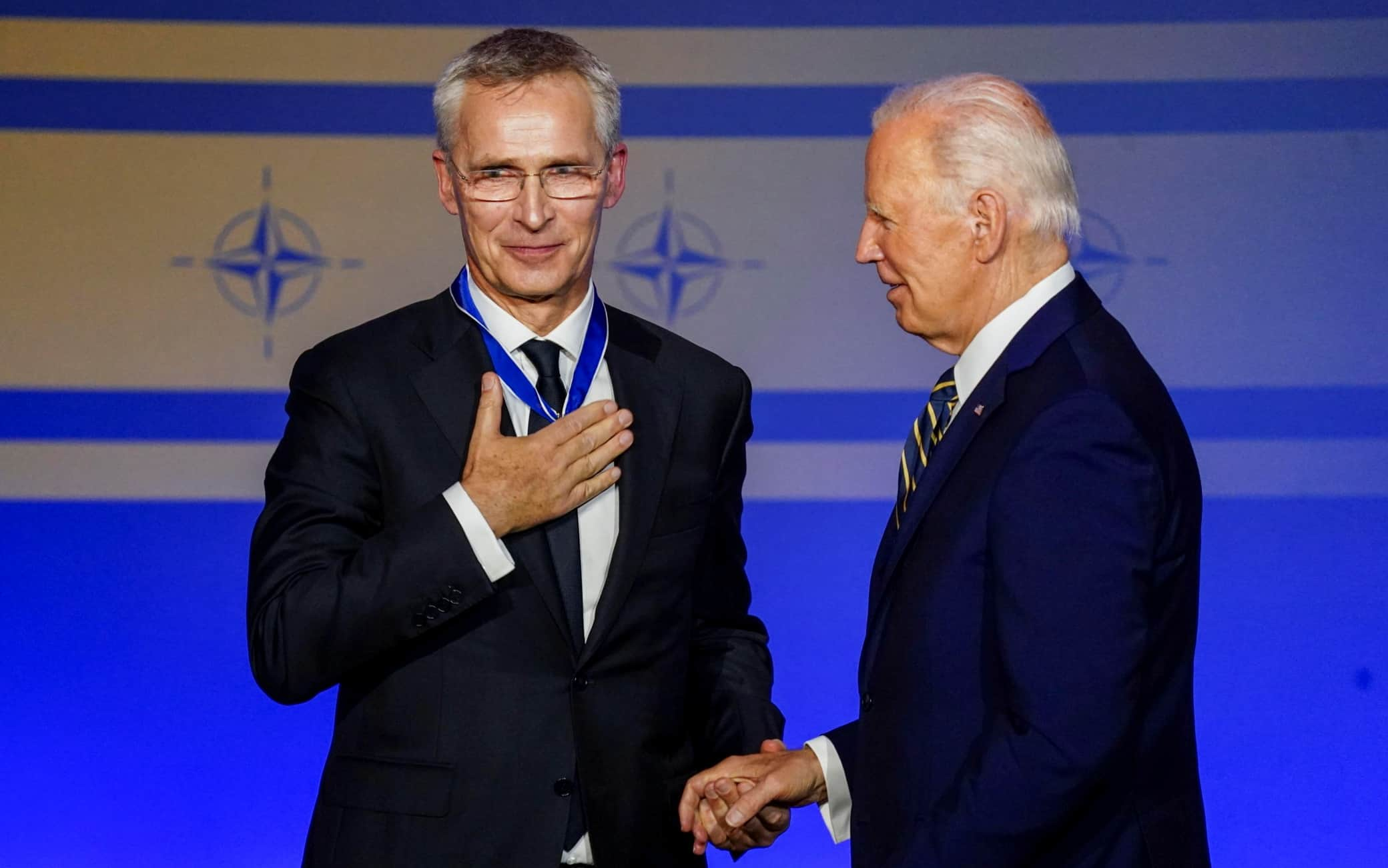 biden e stoltenberg