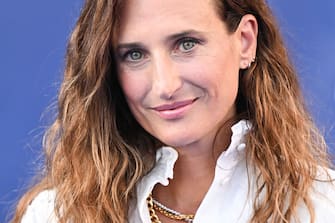 ANGOULEME, FRANCE - AUGUST 23:  Camille Cottin attends the 'Toni, En Famille' Photocall during Day Two of the 16th Angouleme French-Speaking Film Festival on August 23, 2023 in Angouleme, France. (Photo by Stephane Cardinale - Corbis/Corbis via Getty Images)