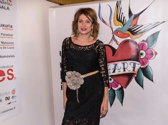 Opening ceremony at the Hart in Naples with the special godmother Vladimir Luxuria for the Omovies Festival 2018, international kermesse of homosexual cinema, transgender and questioning promoted by the Association the Ken Onlus with the artistic direction of Carlo Cremona. (Photo by Sonia Brandolone/ Pacific Press/Sipa USA)