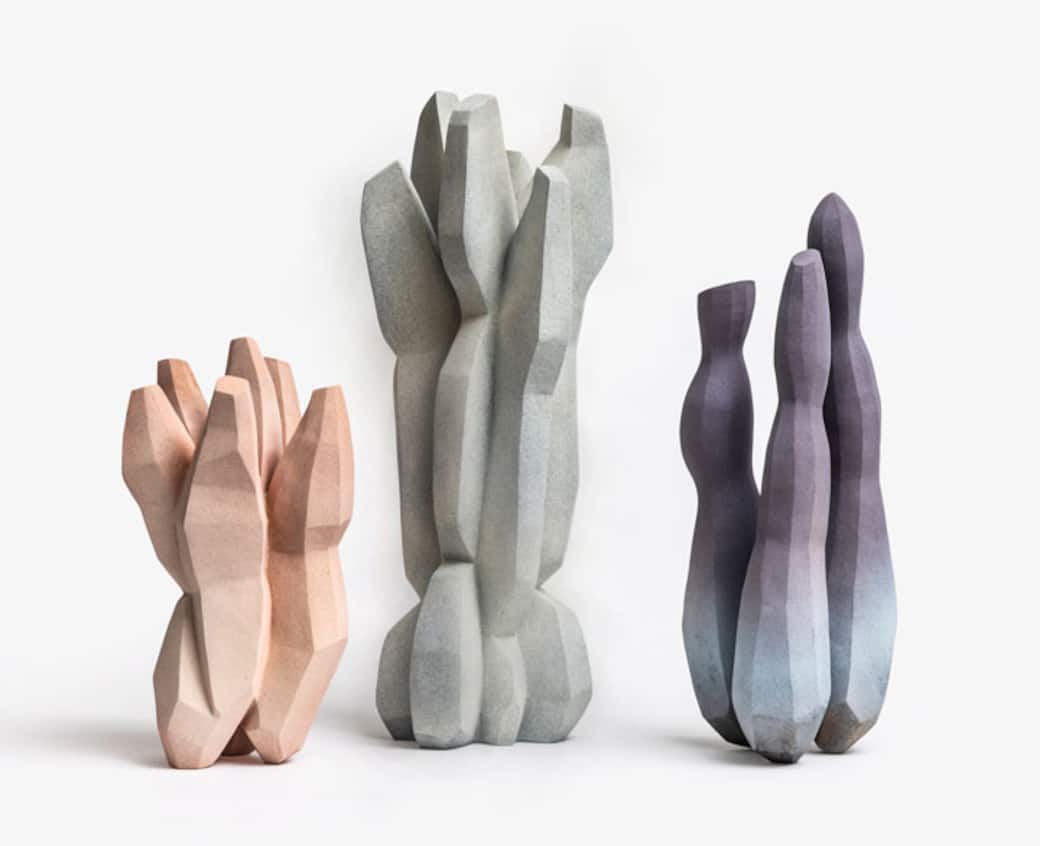 Turi Heisselberg Pedersen, Budding Shape, Developmental Rhythm, Sprouting Shape. Photo by Oleak Hoj. Courtesy of the artist and Peach Corner